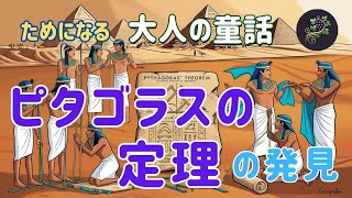 ピタゴラスの定理の発見 📐 ピタゴラスの定理、発見の裏側を探る！ ピタゴラス 定理 数学 歴史 古代ギリシャ 😲 [upl. by Ailelc]