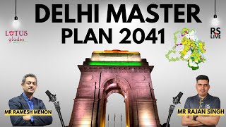 Delhi Master Plan 2041  Update  rslive  4k [upl. by Yortal]