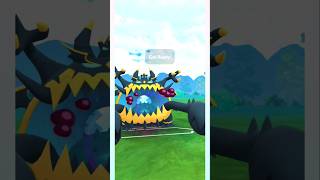 Guzzlord 💥 Shiny ✨ Registeel ⚓ Guzzlord 💥 pokemongo shorts pvp battle [upl. by Nalahs]