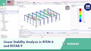 Webinar  Linear Stability Analysis in RFEM 6 and RSTAB 9 [upl. by Jelene]