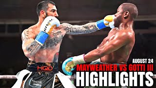 Floyd Mayweather VS John GottiFull Fight HIGHLIGHTS  24 AUG 2024  HD [upl. by Trent357]