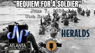 Requiem for a SoldierSpirit of Freedoms Song LIVE arranged by Clay Hine performed on Utah Beach [upl. by Llenrac]