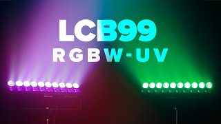 BeamZ LCB99 LED Bar 2in1 Effect RGBW amp UV [upl. by Hpsoj]