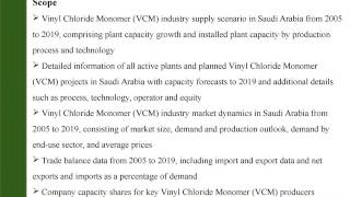 Vinyl Chloride Monomer VCM Industry Outlook in Saudi Arabia to 2019 [upl. by Onaicul386]