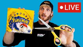 Opening The 1000000 1st Edition Pokemon Box Official Live Stream [upl. by Fleeman]