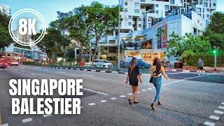 Singapore City 8K Balestier Neighbourhood Walk June 2021 [upl. by Pacificas]