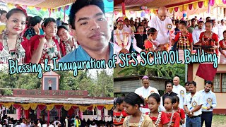 BLESSING amp INAUGURATION of SFS SCHOOL BUILDING BURBURIA AMARPUR  210623 [upl. by Nailil]