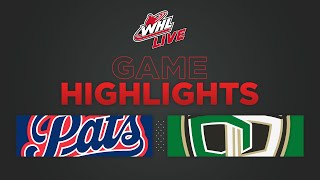 WHL Highlights Pats 5 at Raiders 6  February 17 2023 [upl. by Eneleuqcaj384]