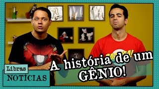 Notícias  A história de um GÊNIO LIBRAS [upl. by Anital]