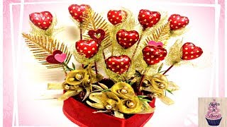 इस वेलेंटाइन घर में बनाये चॉकलेट गुलदस्ताHomemade Chocolate BouquetValentines Day Gift Idea [upl. by Mariana752]