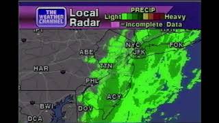 February 17 1996  The Weather Channel  Local Forecast 224AM  Central NJ [upl. by Erwin]