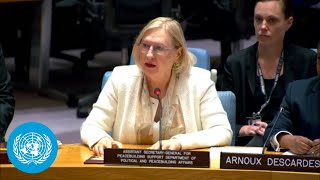 Urgent Need for Peacebuilding Amidst DecadeHigh Conflicts Security Council Briefing [upl. by Mellicent983]