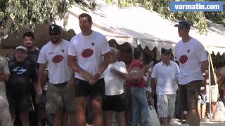 Le RCT joue à la pétanque pour la bonne cause [upl. by Alcock215]