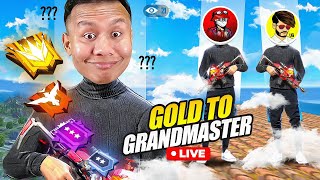 Top 1 Grandmaster Pro Lobby Live Rank Push 😱 Tonde Gamer freefire live [upl. by Bilicki]