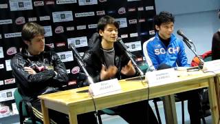 Kings of ice SPB 30032010 press conference 4 [upl. by Nirrok]