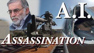 Israels Remote Machine Gun Assassination  Controlled by Satellite Enhanced with AI [upl. by Nnairac]