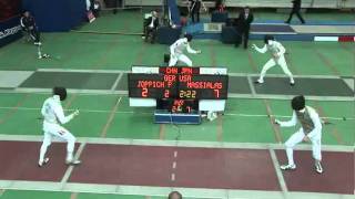 5032011 mf GP Individual Venise 32 red JOPPICH Peter GER 4 vs MASSIALAS Alexander USA 15 sd No [upl. by Dorn]