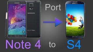 NOTE 4 Port for Galaxy S4 GTI9505 Albe95 ROM How to Transform S4 into Note 4 INSTALL Tutorial [upl. by Erehpotsirhc744]