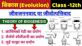 जीवन की उत्पत्ति Origin of life  जीव जनन वाद Theory of Biogenesis  Evolution class 12 biology [upl. by Norahs745]