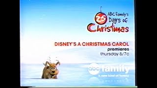 ABC Family quot25 Days of Christmasquot Commercial Breaks Dec 2012 [upl. by Petra708]