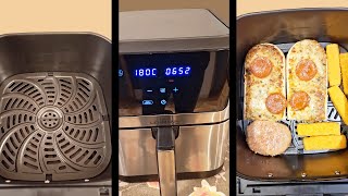 Air fryer Zapiekanka Biedronki  Paluszki Rybne Airfryer frytkownica [upl. by Rehc]