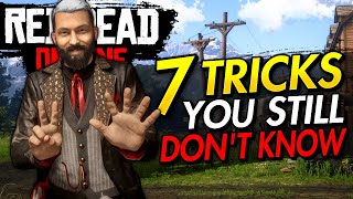 7 Tricks You STILL Dont Know in Red Dead Online [upl. by Aryt971]