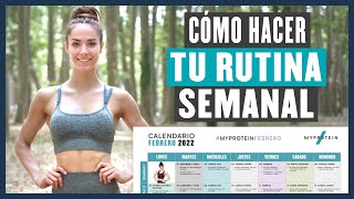 Rutina Semanal en Casa 🔥 ¿Cómo Estructurarla Correctamente [upl. by Notsruht]