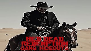 RED DEAD REDEMPTION  ALL GANG HIDEOUTS  HARDCORE MODE  DARKNESS WITHIN [upl. by Maitund]