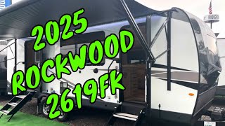 NEW 2025 ROCKWOOD ULTRA LITE 2619FK TRAVEL TRAILER Dodd RV FRONT KITCHEN SOLAR [upl. by Avihs]