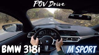 2021 BMW 318i Steptronic M Sport 156HP  POV Drive  Cars by Vik [upl. by Allyce]