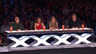 Great Talent  Golden Buzzer  Best gymnastic dance group named Zurcaroh  America´s Got Talent 2018 [upl. by Danny681]