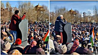 Live  17 March 2024  12th Day of hunger strike  thousands join to support sh Sonam Wangchuk [upl. by Kosey]