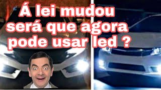 Será que agora pode usar lâmpadas de led nos carroscontram mudou a resolução 970 [upl. by Kannry285]