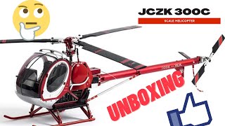 Unboxing JCZK 300C 470L DFC 6CH Scale RC Helicopter with Gyro [upl. by Dnumyar645]