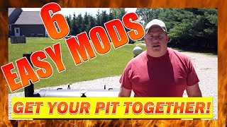 Best Offset Smoker Modifications  6 Easy Mods [upl. by Matusow]