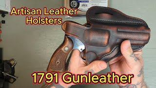 1791 Gunleather Revolver Holster [upl. by Hannis]