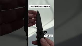 Handmade stonewash first try [upl. by Nnawtna]