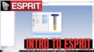 Esprit Tutorial Intro To Esprit CADCAM [upl. by Ayit]