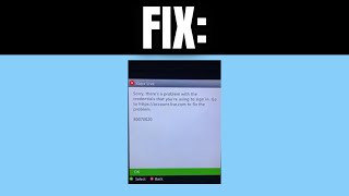 How to Fix Xbox Error Code 8007274D Sorry Theres a Problem with the Credentials [upl. by Clary]