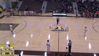 Kenton Ridge High School vs Tecumseh High School Mens Freshman Basketball [upl. by Yukio974]