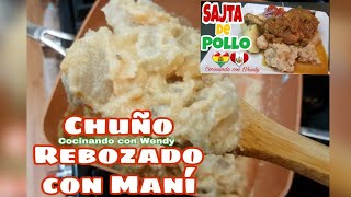 Receta Chuño Rebozado En Mani Receta Tradicional Boliviana Muy Rica Para La Sajta [upl. by Malone]