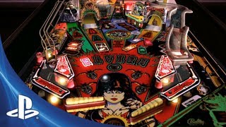 The Pinball Arcade for PS3 and PS Vita  Elvira and the Party Monsters table [upl. by Yvan]