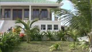 Ocean Front Home on North Ambergris Caye For Sale  Belize Real Estatewmv [upl. by Orelie103]