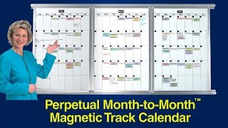 Magnetic Monthly Wall Calendar [upl. by Viv60]