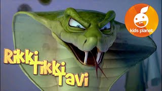 RIKKI TIKKI TAVI Episode 8  cartoons for kids  stories for children  Jungle book by R Kipling [upl. by Euqirrne258]