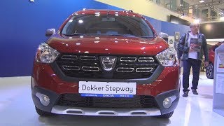 Dacia Dokker Stepway Blue dCi 95 hp StopampStart 2020 Exterior and Interior [upl. by Avirt]