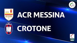 Messina  Crotone 01  Gli Highlights [upl. by Tillie]