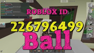 BALL Roblox Song Codes [upl. by Moshe238]