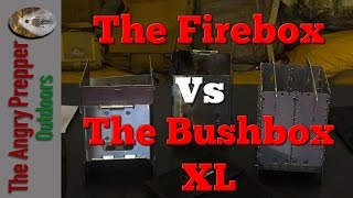 Gear Review The Firebox vs The Bushbox [upl. by Ahsekin]