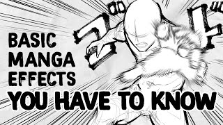 3 MangaComic Effects EVERYONE needs to know  Tutorial  DrawlikeaSir [upl. by Akinahs]